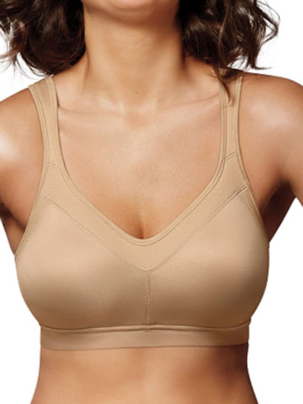 Playtex 18 Hour Active Breathable Comfort Wireless Bra 38C NUDE